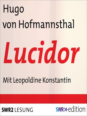 cover image of Lucidor